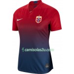 Camisolas de Futebol Noruega Equipamento Principal Copa do Mundo Feminino 2019 Manga Curta